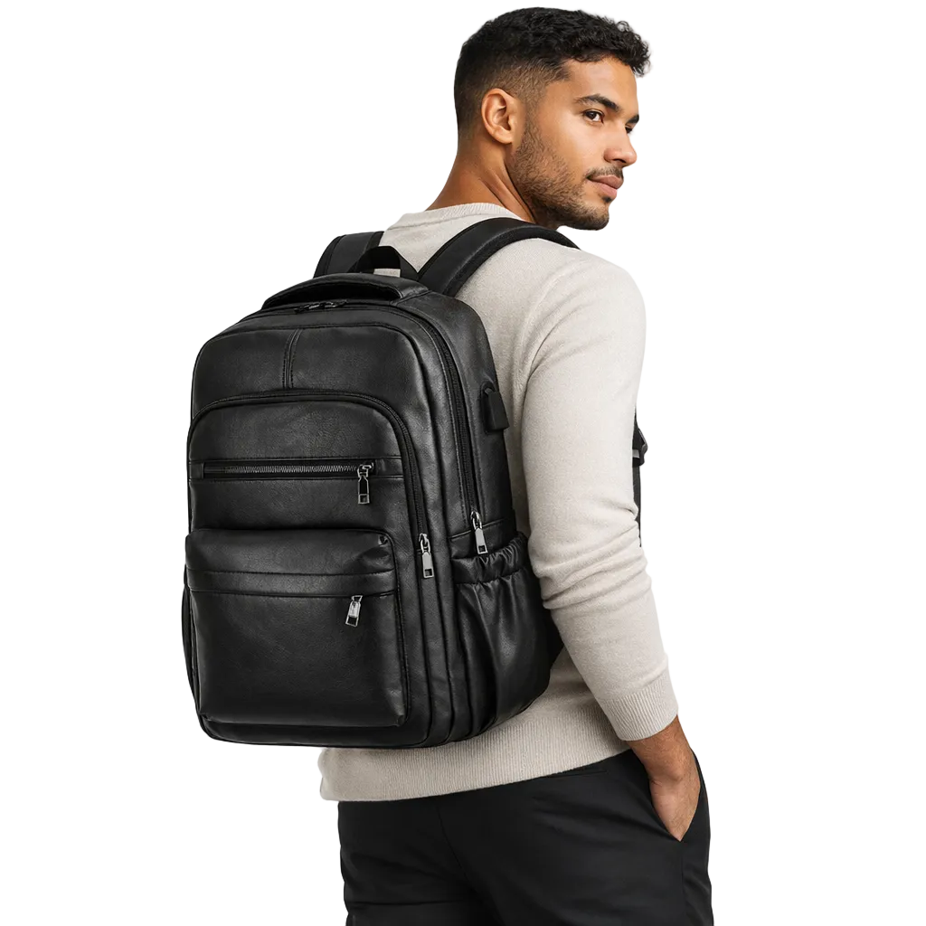 Sac À Dos En Cuire Homme