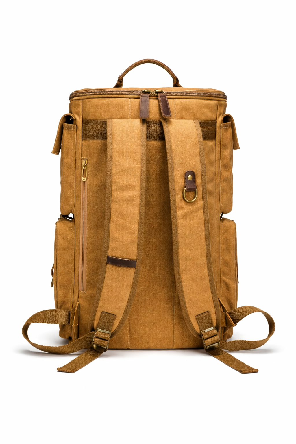 Grand Sac À Dos En Cuir