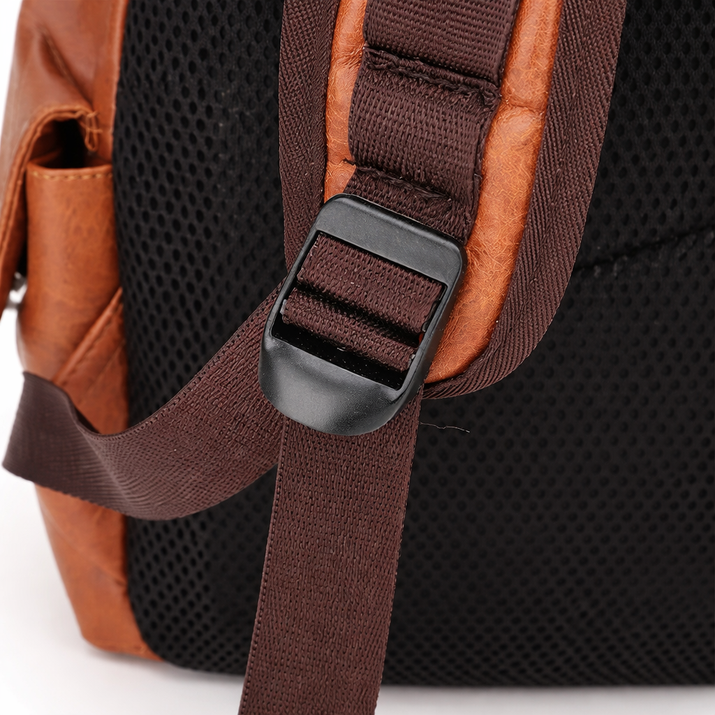 Sac À Dos En Cuir Marron