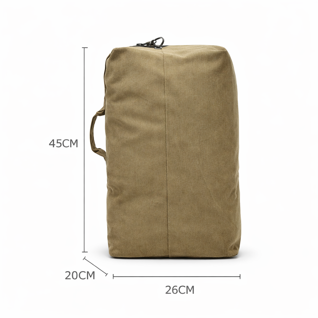 Grand Sac À Dos En Toile Homme