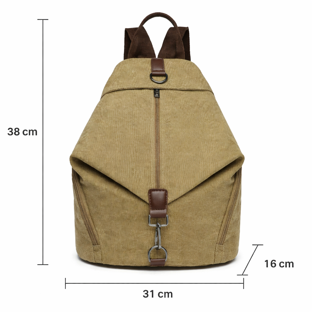 Sac À Dos En Toile Femme