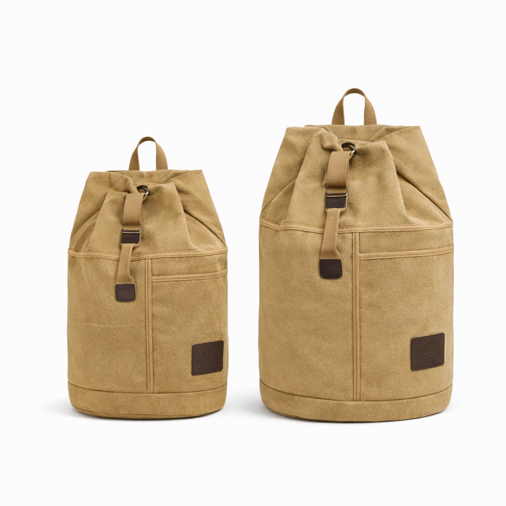 Grand Sac À Dos En Toile Homme