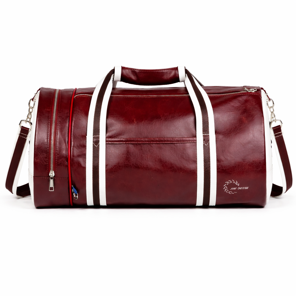 Sac De Sport PU Homme Vintage