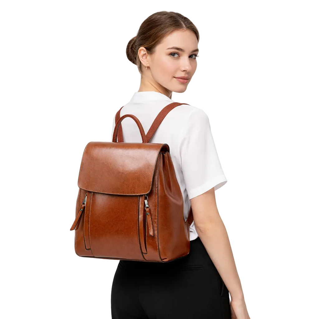 Sac À Dos En Cuir Femme