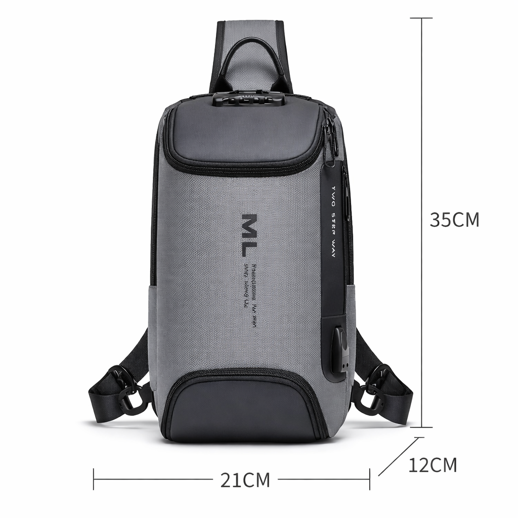 Sac À Bandoulière Antivol