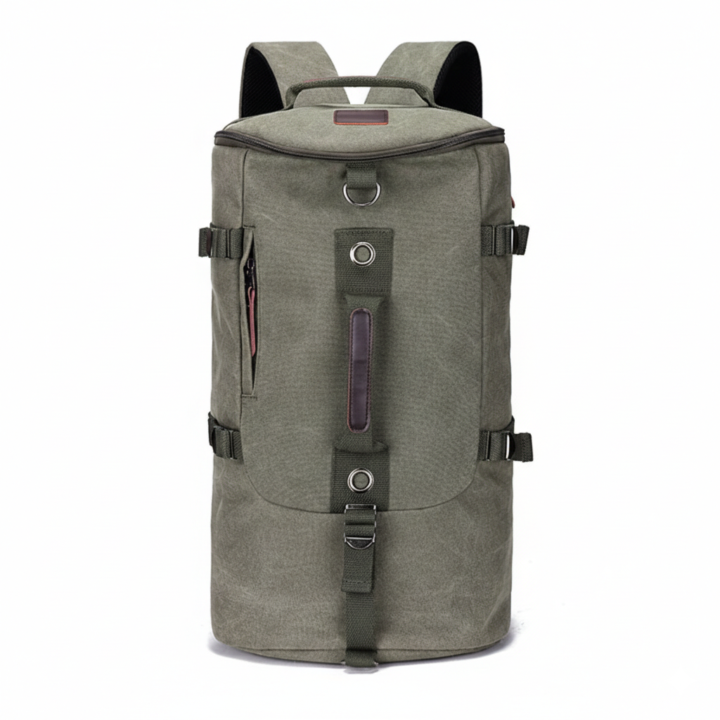 Sac À Dos Vintage En Toile