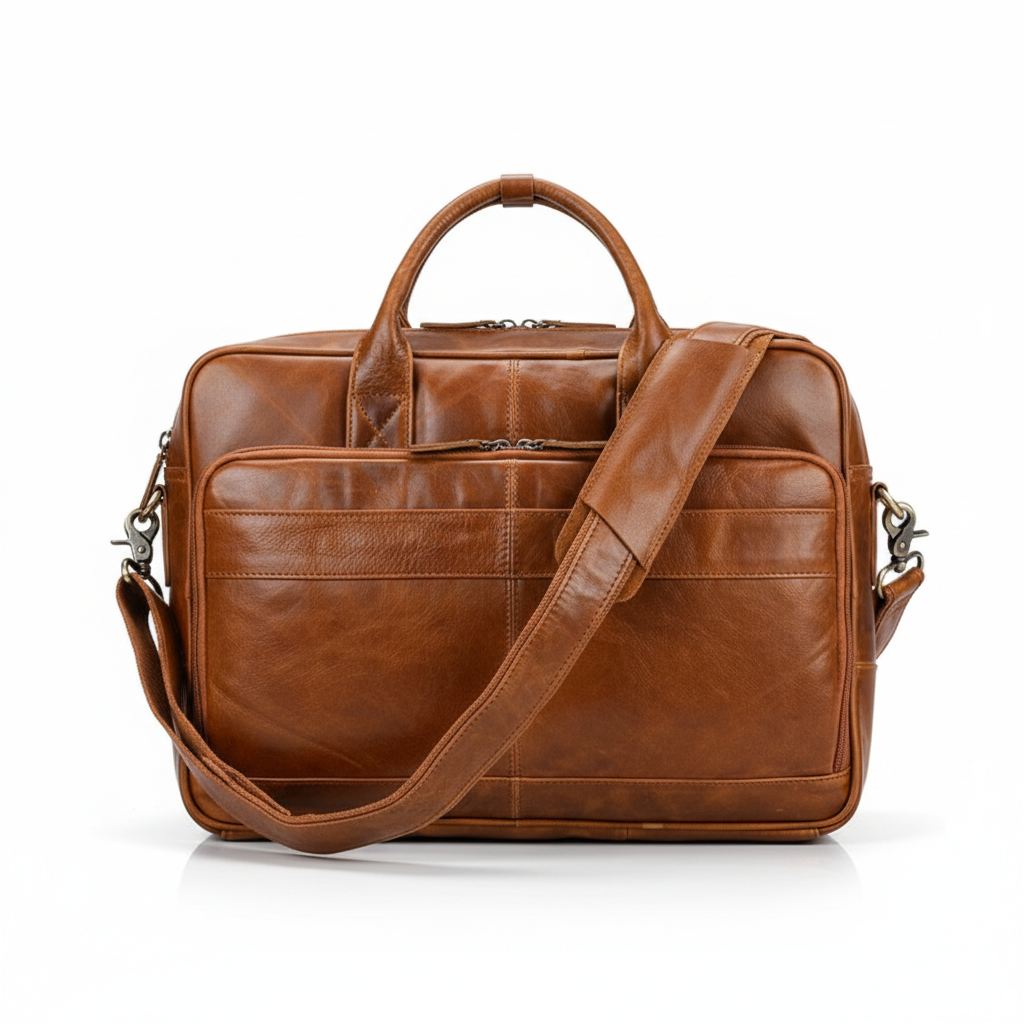 Sacoche Ordi Cuir Homme