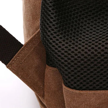 Sac À Dos En Toile Vintage