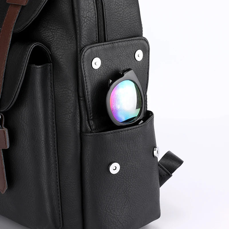 Sac À Dos En Cuir Noir