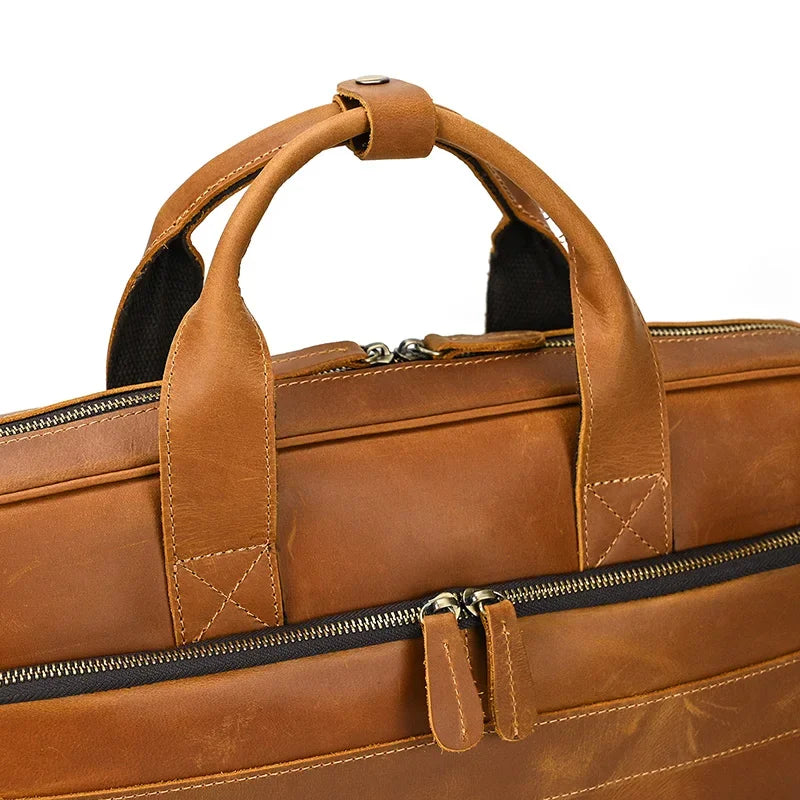 Sacoche Ordi Cuir Homme