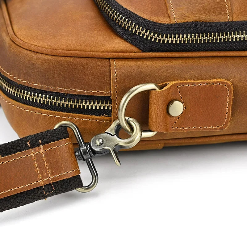 Sacoche Ordi Cuir Homme