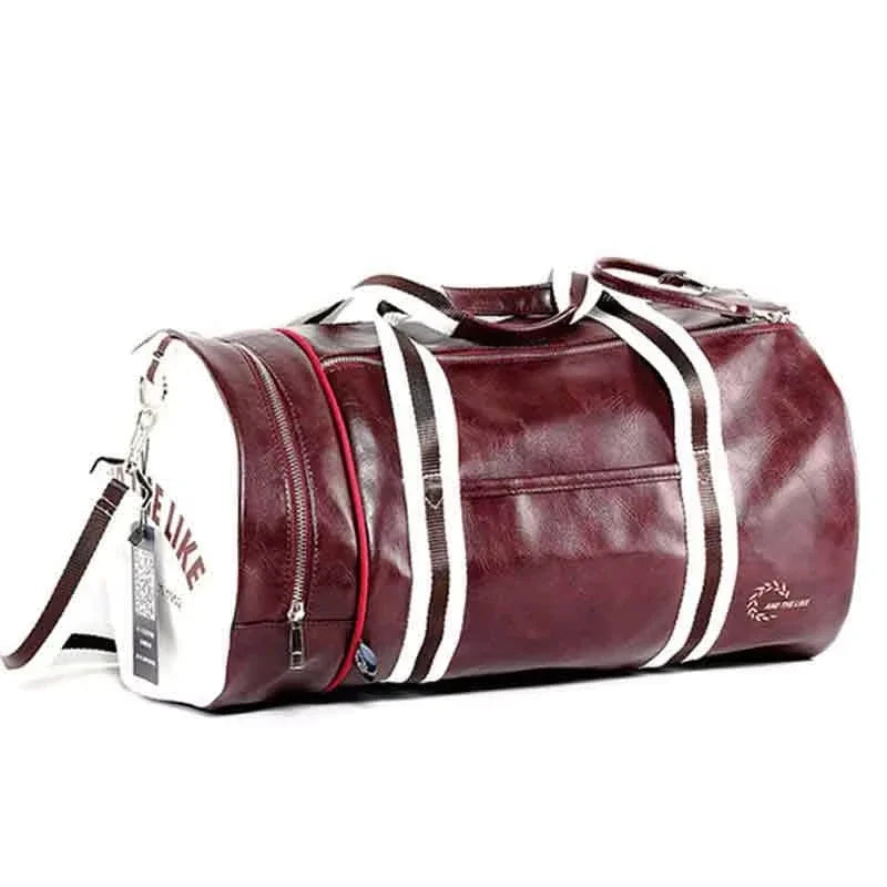 Sac De Sport PU Homme Vintage