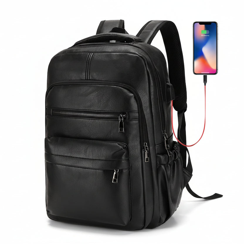 Sac À Dos En Cuire Homme