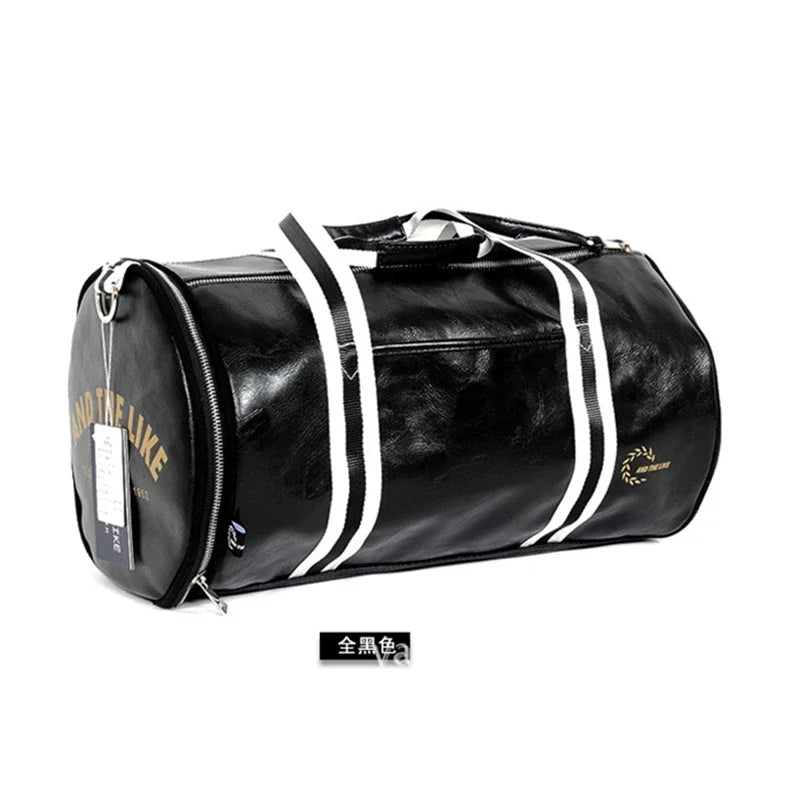 Sac De Sport PU Homme Vintage