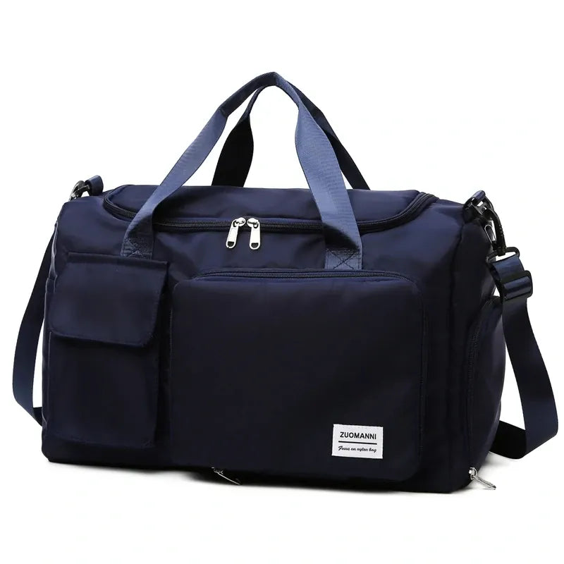 Ma Bagagerie Femme Bleu marine Sac De Voyage Femme Avec Rangement Chaussures