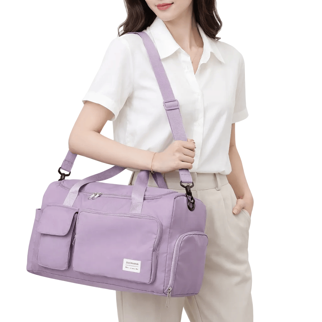 Ma Bagagerie Femme Sac De Voyage Femme Avec Rangement Chaussures Image