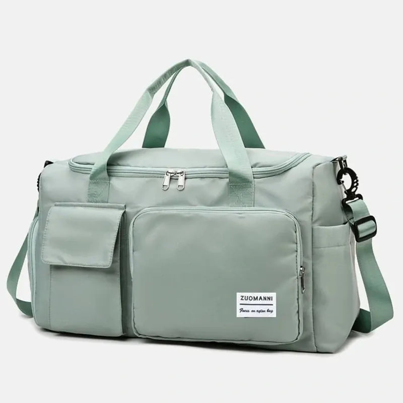 Ma Bagagerie Femme Vert clair Sac De Voyage Femme Avec Rangement Chaussures