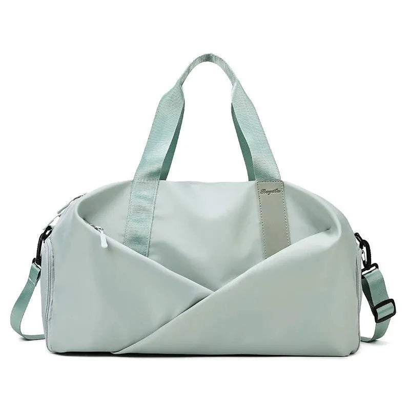 Ma Bagagerie Femme Vert clair Sac De Voyage Femme Façon Sport