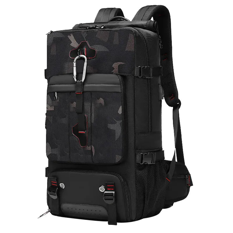 Ma Bagagerie Grand Sac Noir camouflage Grand Sac à Dos de Voyage