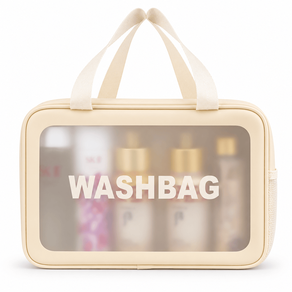 Grande Trousse De Toilette Transparente De Voyage