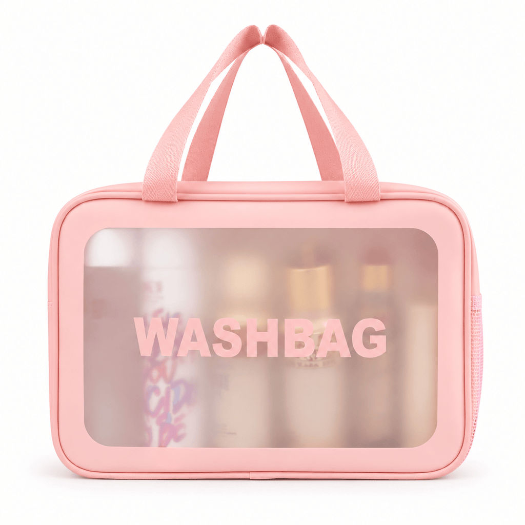 Grande Trousse De Toilette Transparente De Voyage