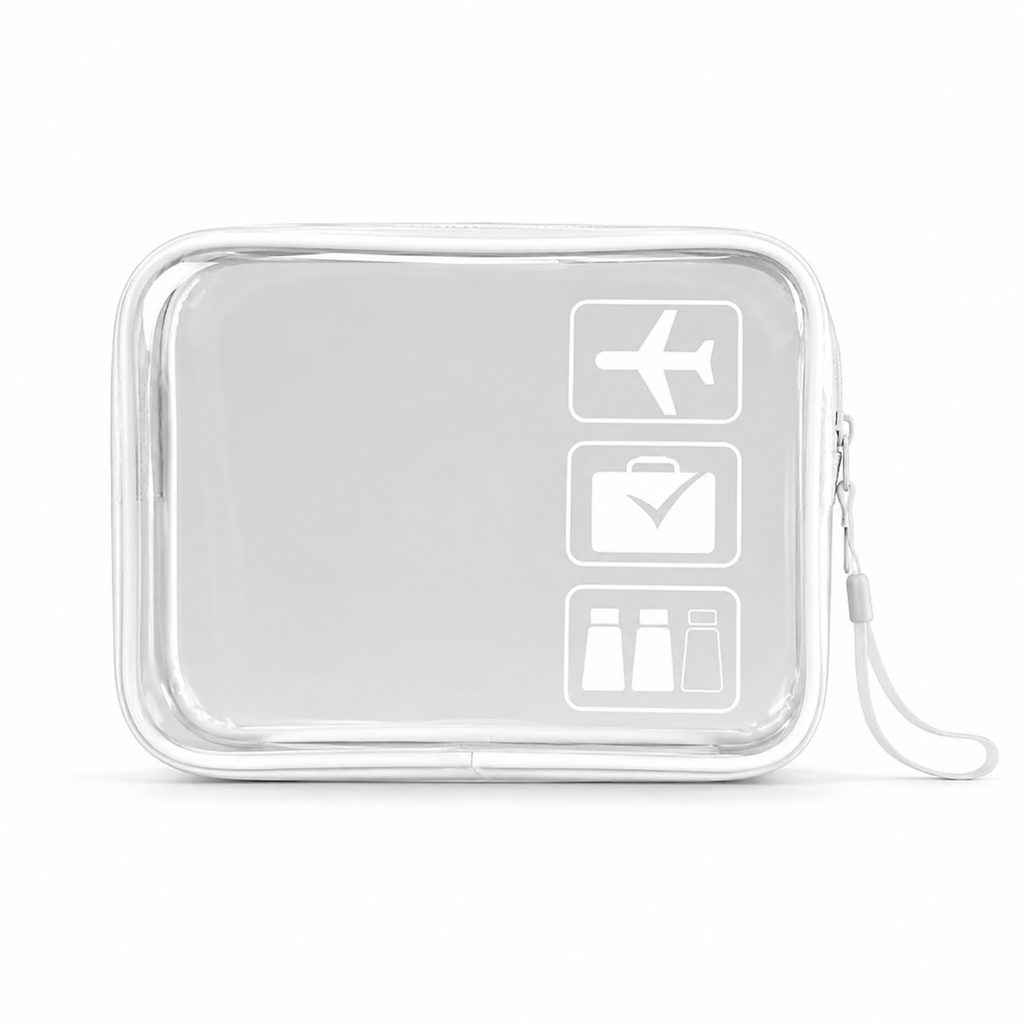 Ma Bagagerie Petite Trousse De Toilette Blanc Trousse De Toilette De Voyage Avion