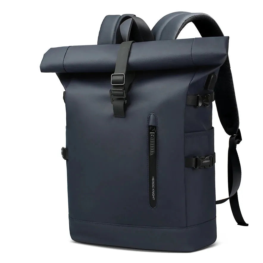 Ma Bagagerie Sac À Dos Bleu foncé Sac À Dos Roll Top Imperméable