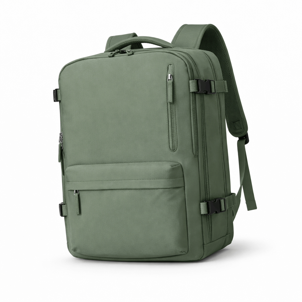 Ma Bagagerie Sac À Dos Vert kaki Sac À Dos De Voyage Cabine