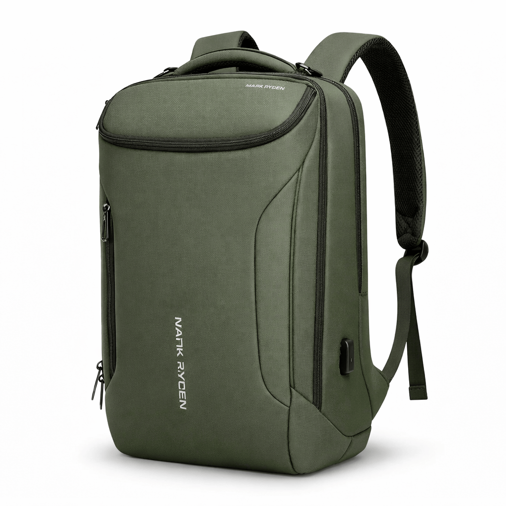 Ma Bagagerie Sac À Dos Vert kaki Sac À Dos Homme Voyage