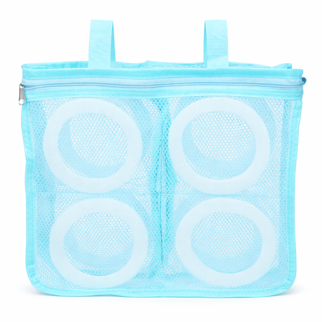 Ma Bagagerie Sac À Linge Sale Bleu Sac À linge Sale En Maille
