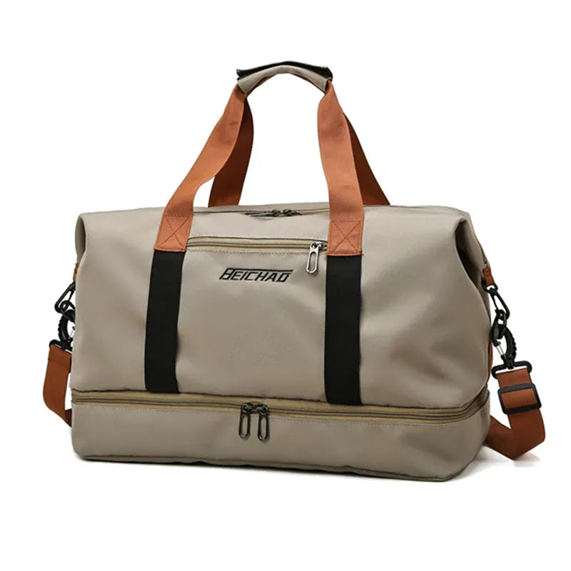 Ma Bagagerie Sac À Main Beige crème Sac À Main En Toile