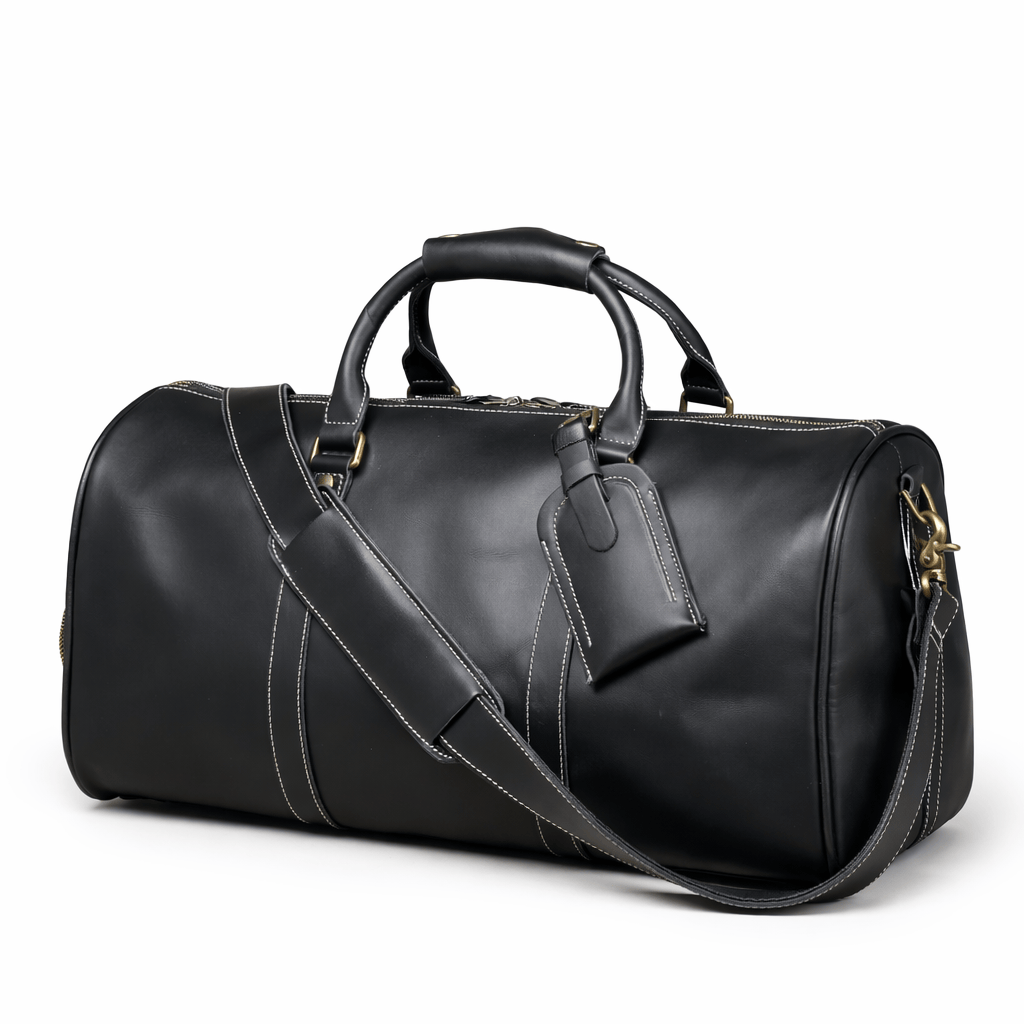 Ma Bagagerie Sac À Main Noir Sac À Main En Bandoulière En Cuir