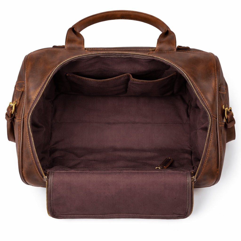 Ma Bagagerie Sac À Main Sac De Voyage En Cuir Vintage Homme