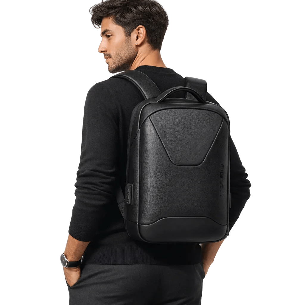 Ma Bagagerie Sac Antivol Noir Sac À Dos Antivol Cuir