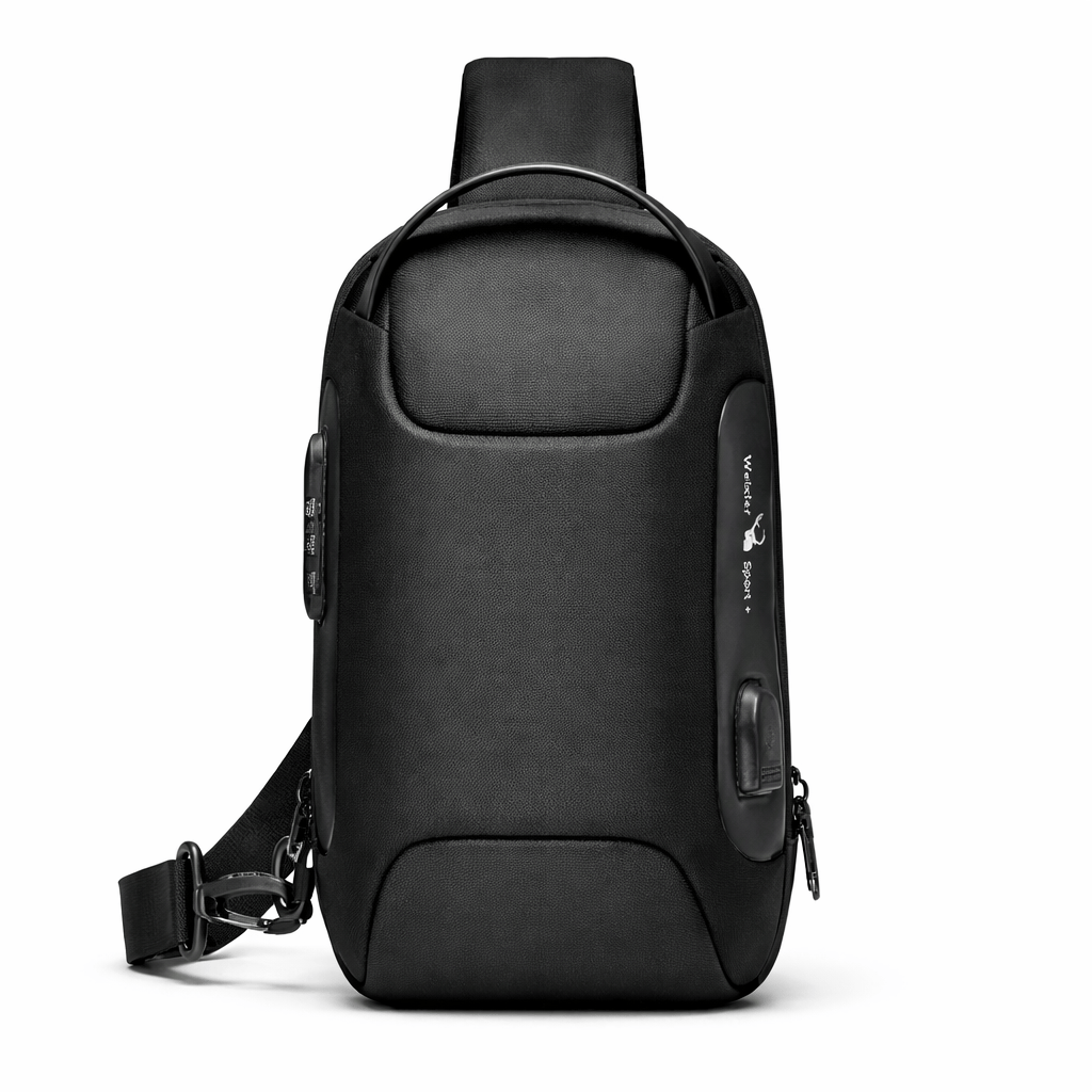 Ma Bagagerie Sac Antivol Noir Sac Bandoulière Antivol