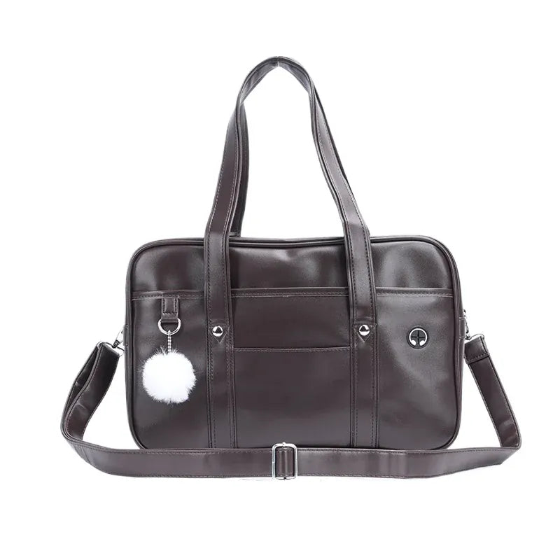 Ma Bagagerie Sac Bandoulière Marron foncé Petit Sac De Voyage Bandoulière Femme
