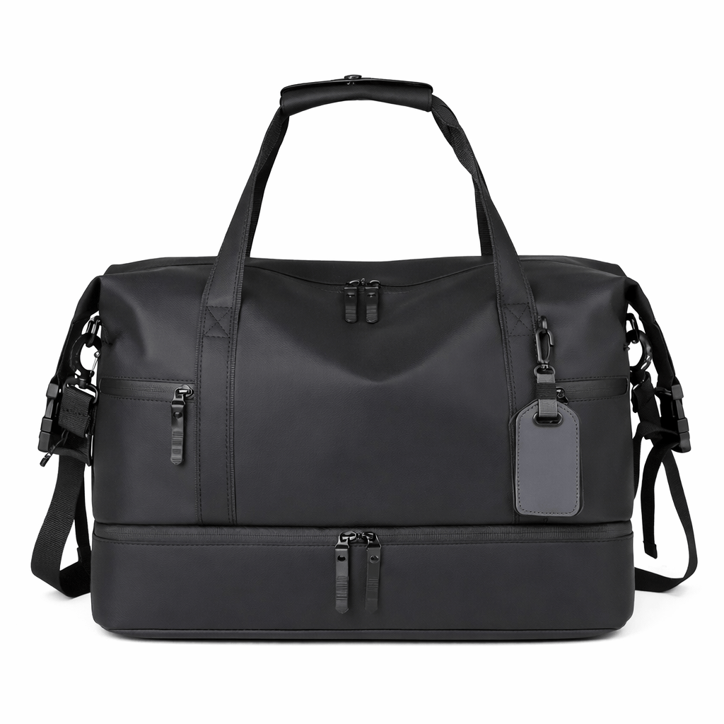 Ma Bagagerie Sac Bandoulière Noir Grand Sac De Voyage Bandouliere