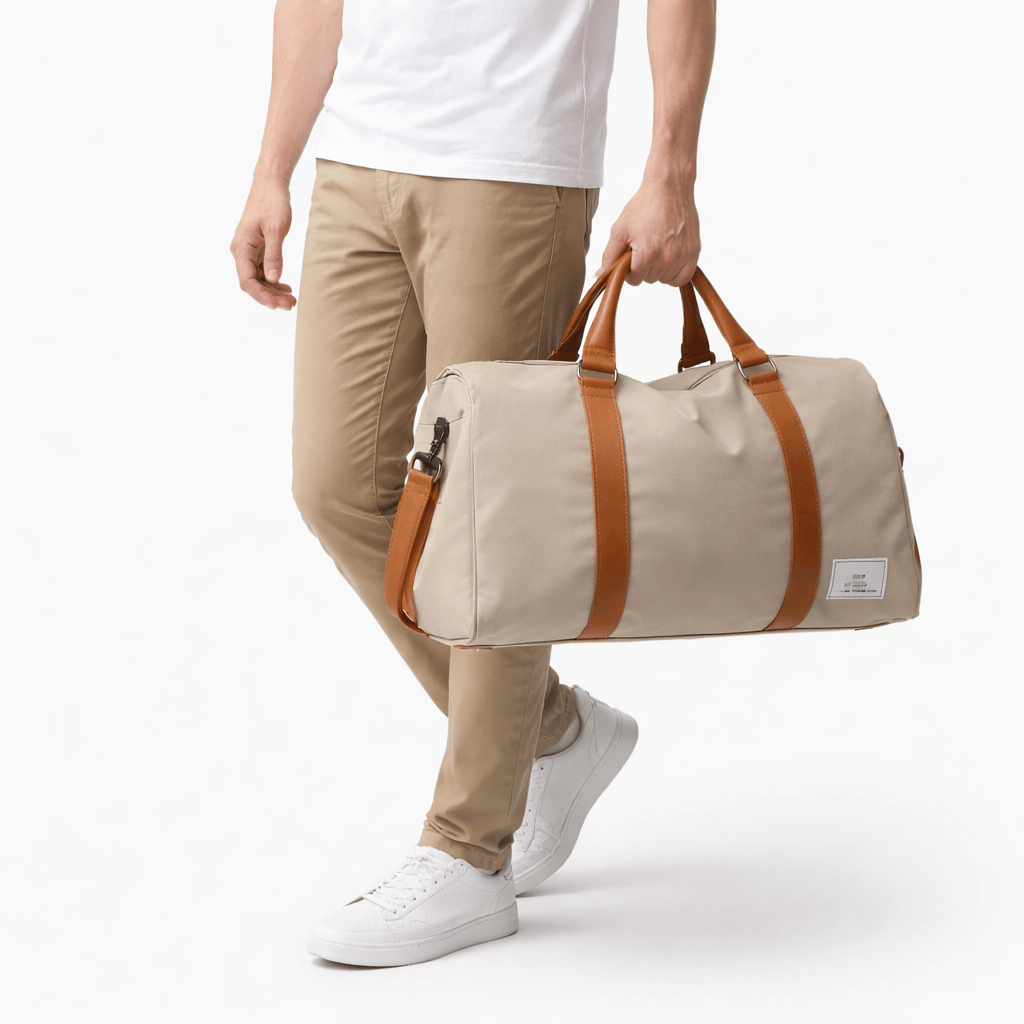 Ma Bagagerie Sac Bandoulière Sac Week-End Avec Compartiment Chaussures