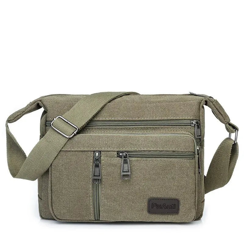 Ma Bagagerie Sac Bandoulière Vert kaki Mini Sac De Voyage Bandoulière