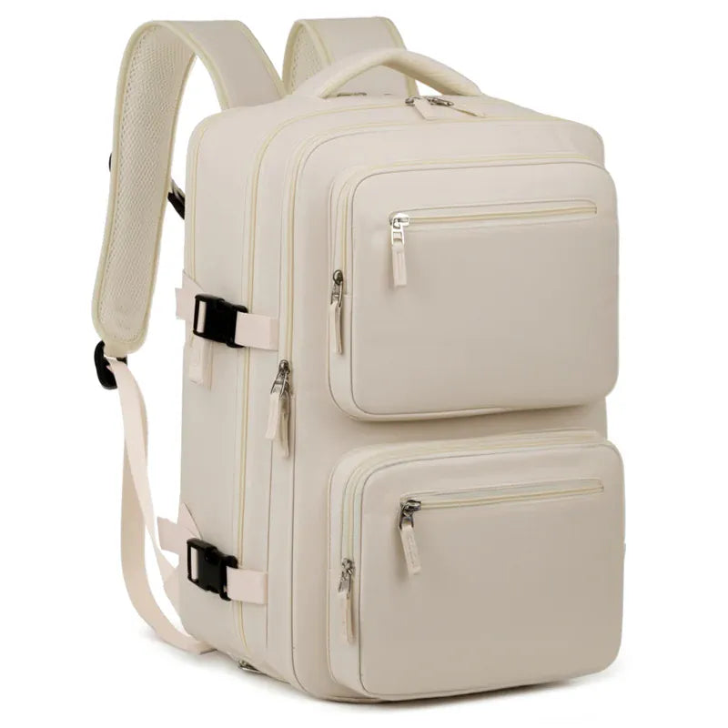 Ma Bagagerie Sac Cabine Beige crème Sac À Dos De Voyage Cabine