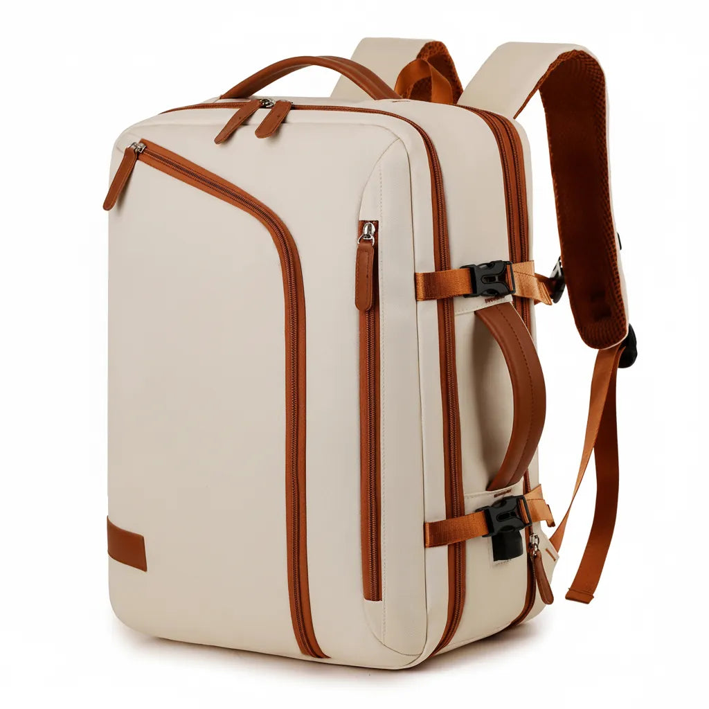 Ma Bagagerie Sac Cabine Beige crème Sac De Voyage Cabine Avion