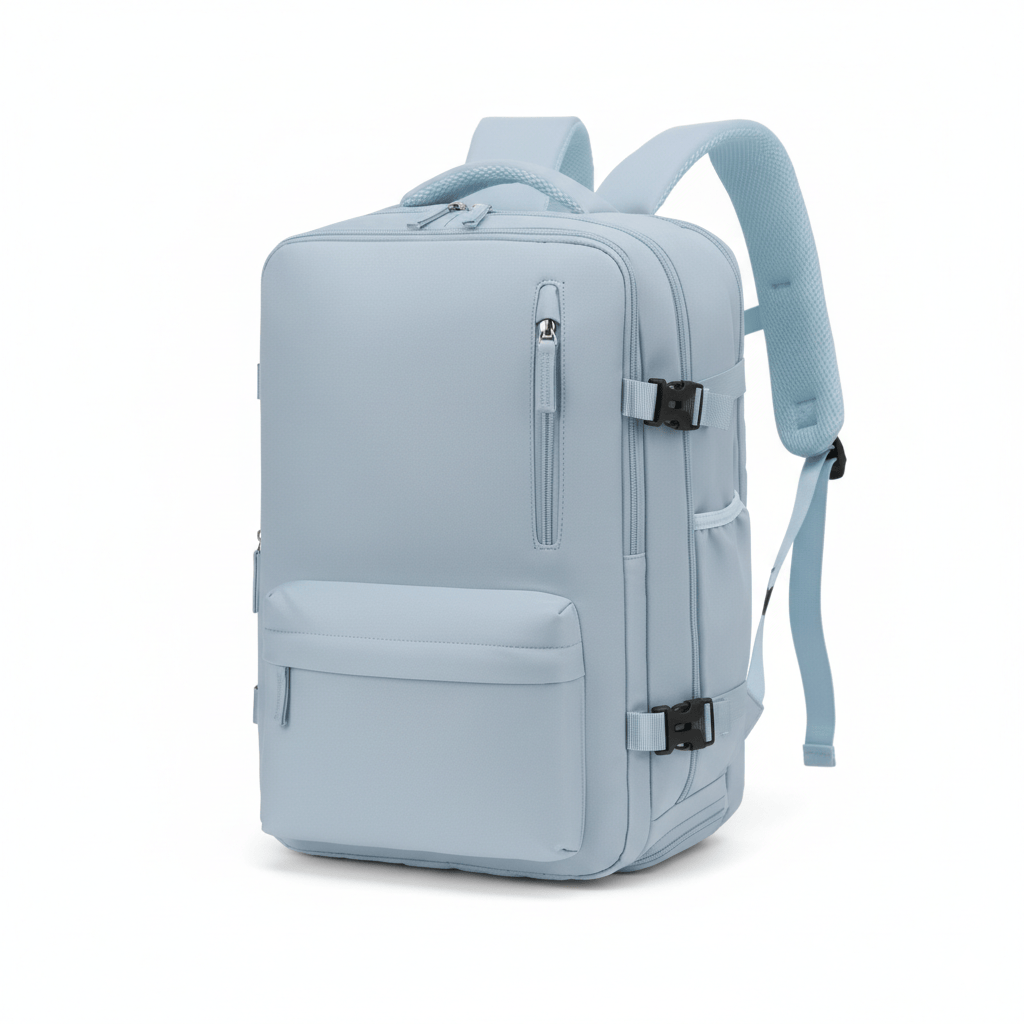Ma Bagagerie Sac Cabine Bleu clair Valise Sac À Dos Cabine