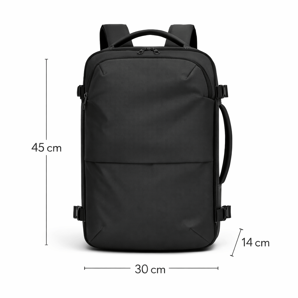 Ma Bagagerie Sac Cabine Sac à dos cabine à compression sous vide - Extensible