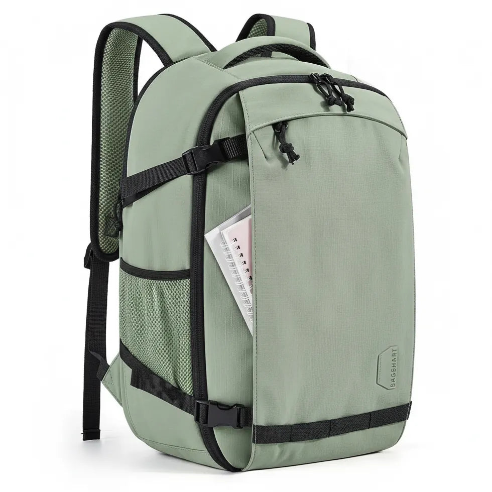Ma Bagagerie Sac Cabine Vert clair Sac À Dos Femme Voyage Cabine