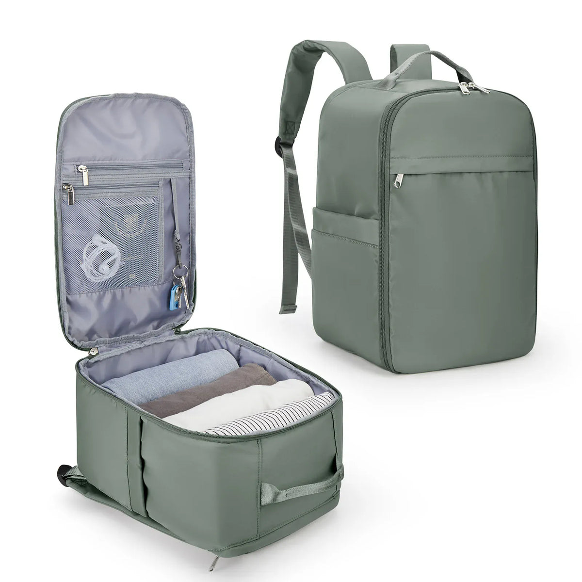 Ma Bagagerie Sac Cabine Vert foncé / Petit Sac À Dos Cabine Ryanair