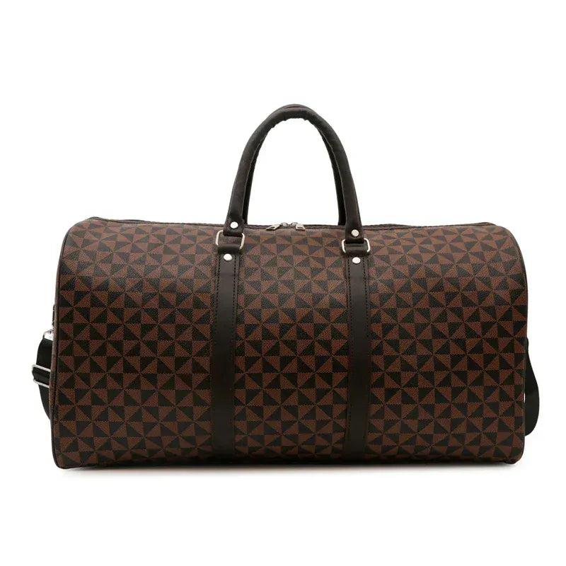 Ma Bagagerie Sac De Luxe Marron foncé Sac De Voyage Cuir Femme Luxe
