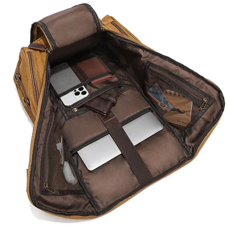 Ma Bagagerie Sac En Cuir Grand Sac À Dos En Cuir