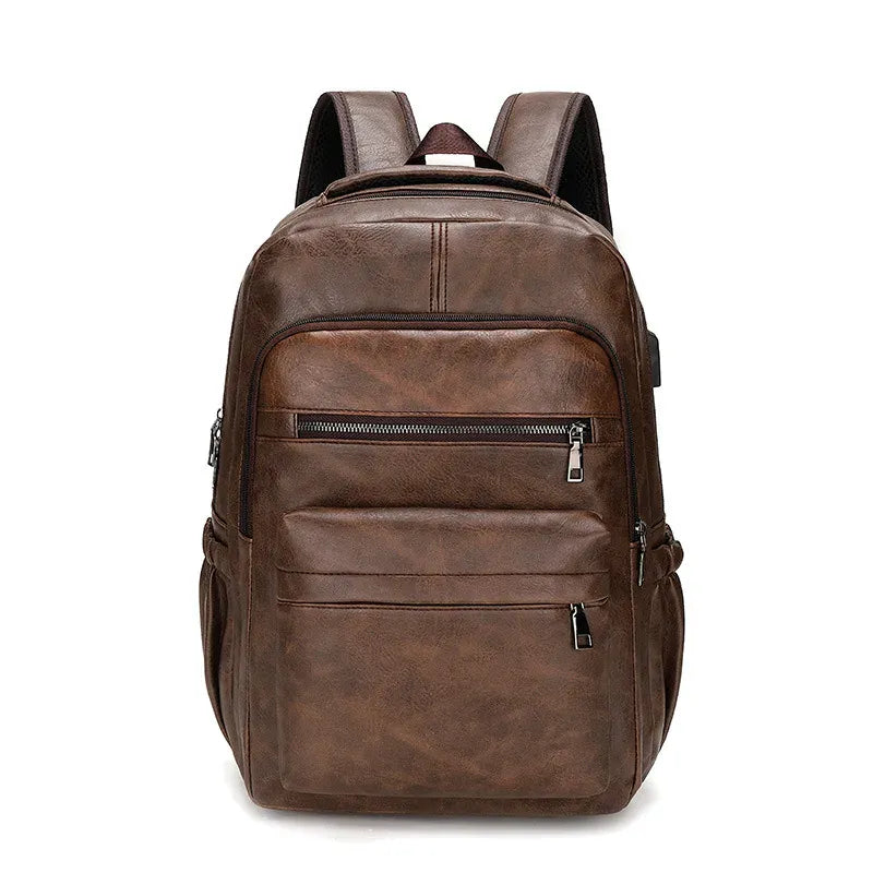 Ma Bagagerie Sac En Cuir Marron foncé Sac À Dos En Cuire Homme