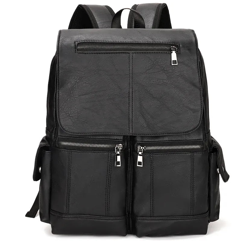 Ma Bagagerie Sac En Cuir Noir Sac À Dos En Cuir Marron