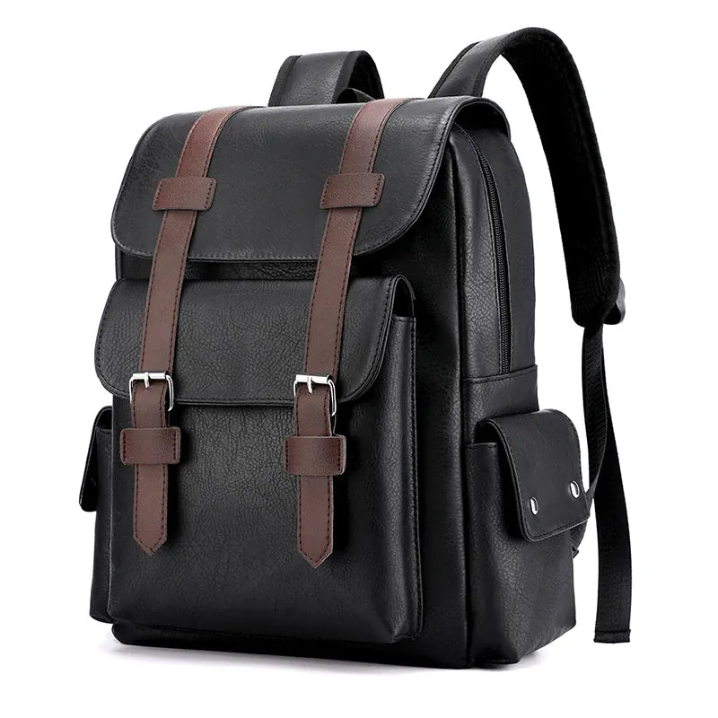 Ma Bagagerie Sac En Cuir Noir Sac À Dos En Cuir Noir